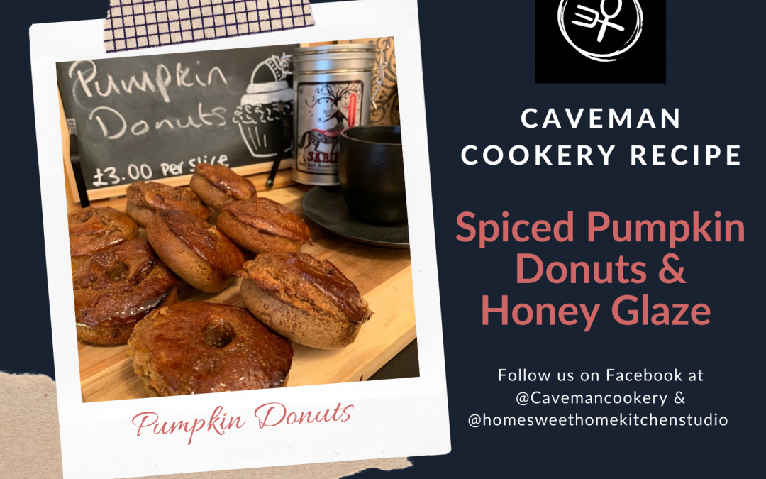 Spiced pumpkin donuts