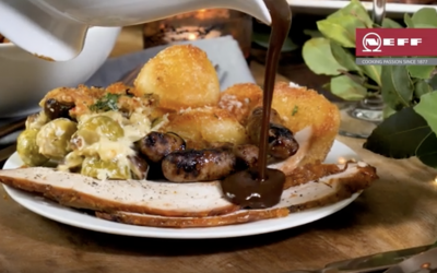 Luxurious champagne gravy