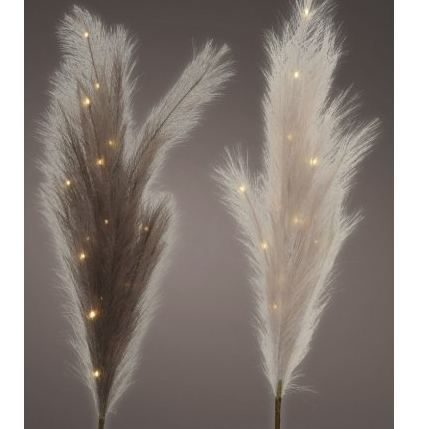 Pink Plumes With LEDs, 70cm