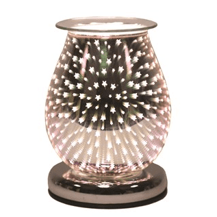 Aroma Oval 3D Electric Wax Melt Burner - Shooting Star