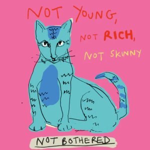 Special offer ‘Not Bothered’ Greetings Card
