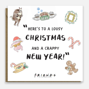 Lousy Christmas, Crappy New Year Greetings Card