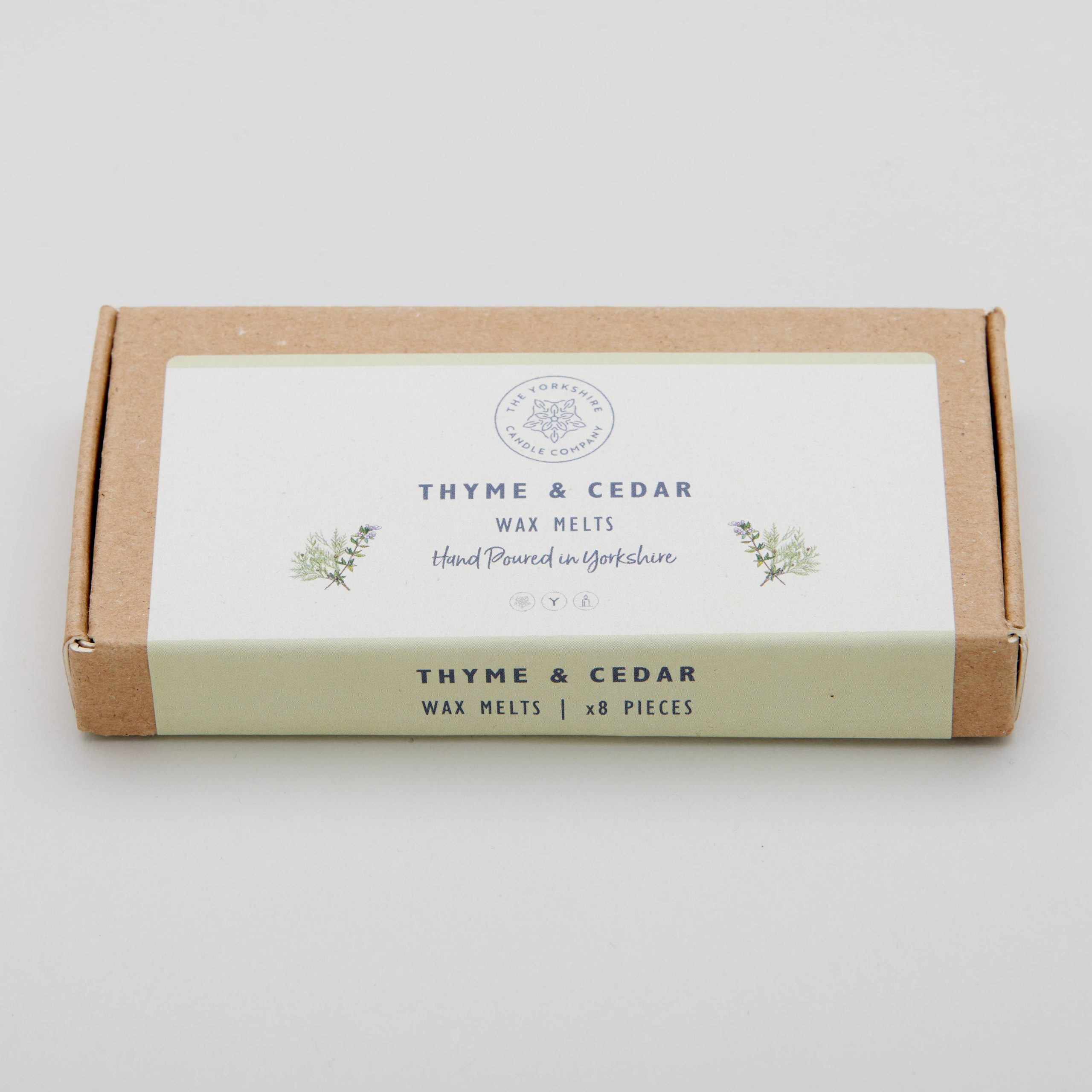 Thyme & Cedar Wax Melt | Scented Candle | Soy Wax