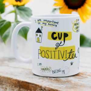 Cup of POSITIVI-tea - Mental health | Positive Gift | Mug
