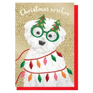 Christmas Wishes Dog Card | Holiday Card | Seasonal Cards