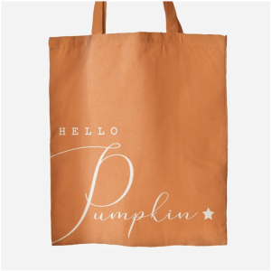 Canvas Tote Bag Hello Pumpkin
