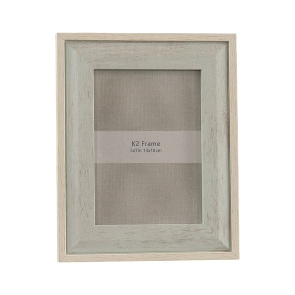 Beige & Blue Photo Frame 5x7