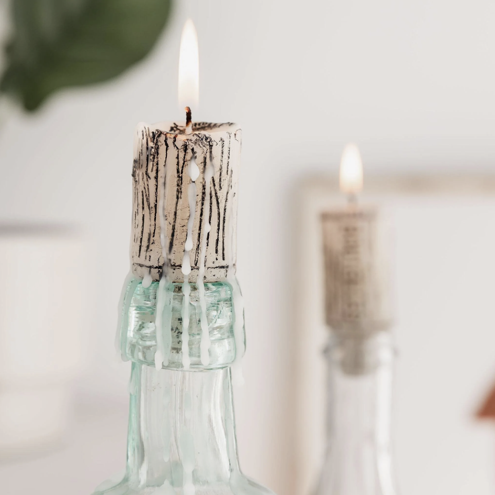 Wine Cork Candles (Set of 4)