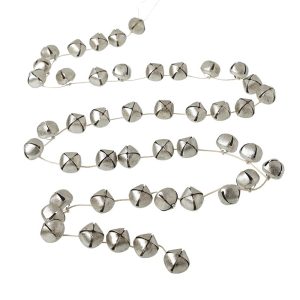 Silver Metal Bells Garland