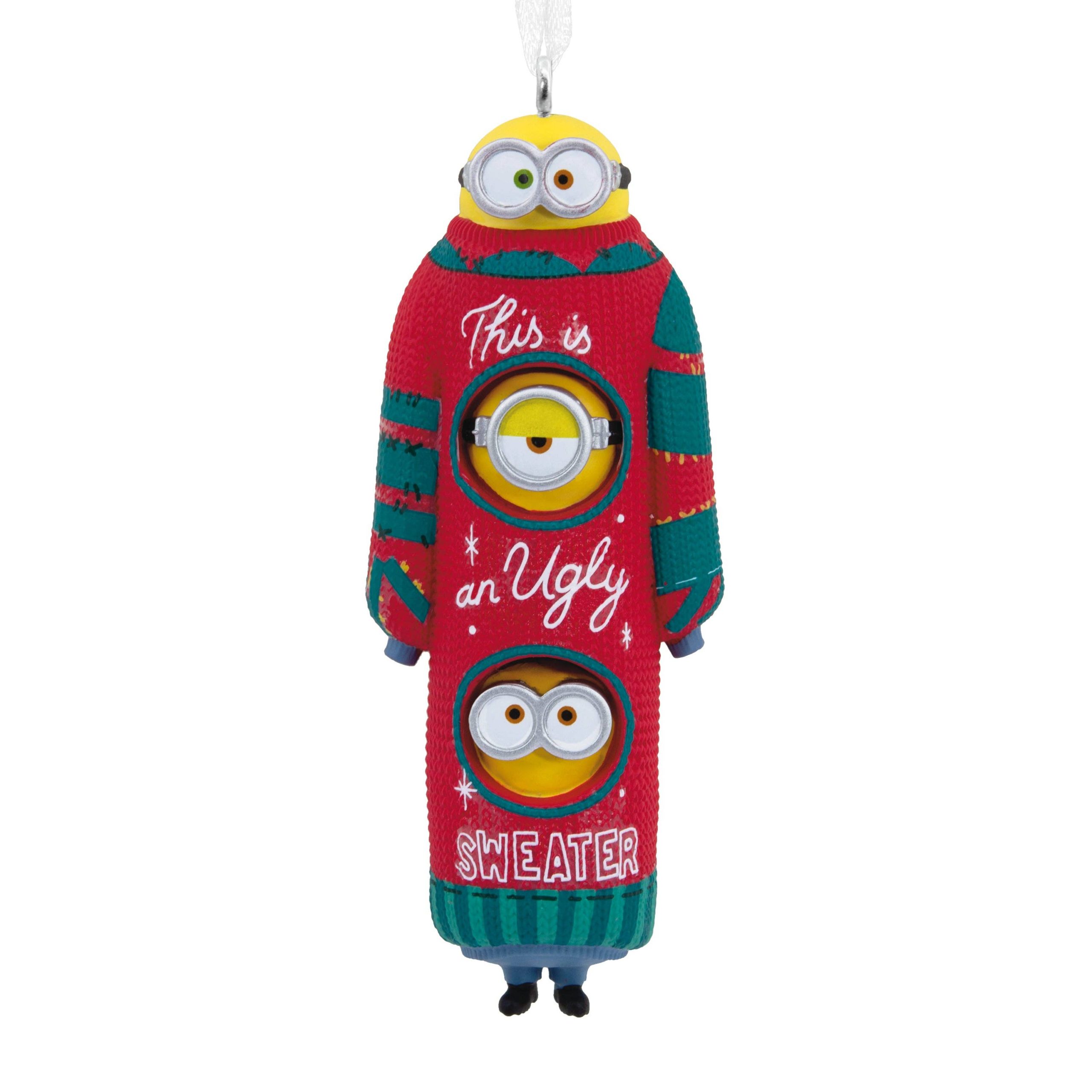 Minions Christmas – Kevin Stuart Bob In Xmas Jumper Ornament