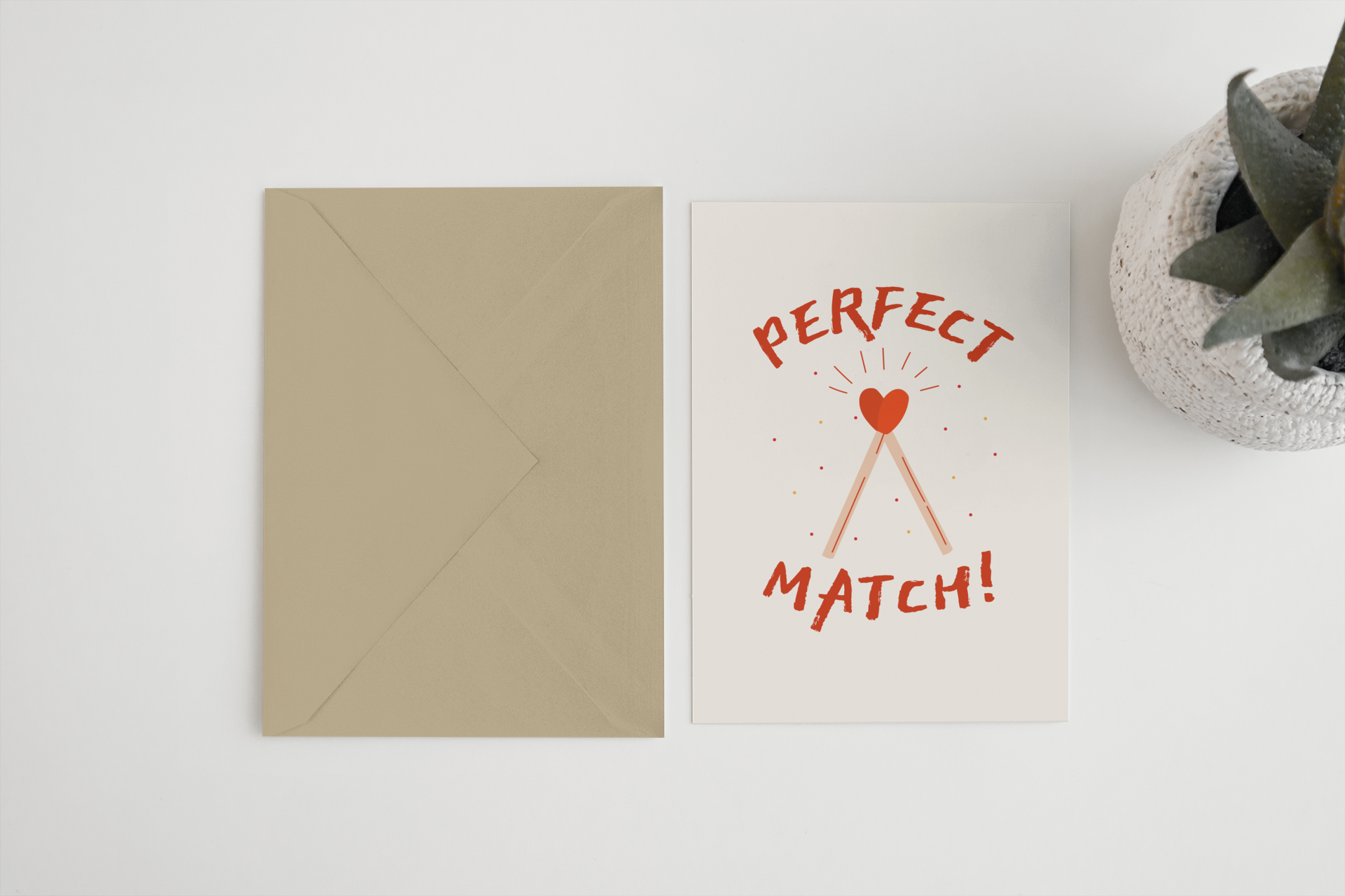 Perfect Match A6/5×7 card