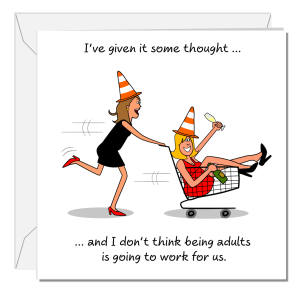 Funny Birthday Card Her Friendship Female Girl Friend Mum Humorous Party Cheeky BFF SWIZZOO