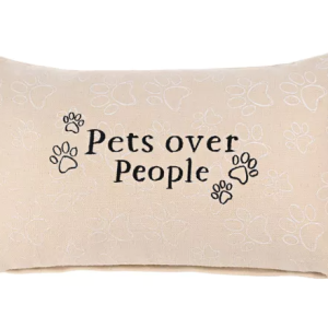 Best of Breed 'Pets Over People' Cushion