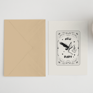 New baby tarot style A6 Card