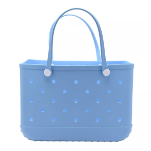 The Feel Good Club EVA Tote Bag Large - Pale Blue