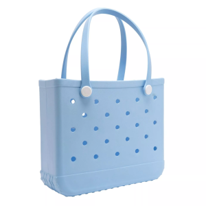 The Feel Good Club EVA Tote Bag Medium - Pale Blue