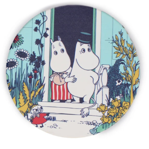 Coaster Ceramic Round - Moomin (Riviera)