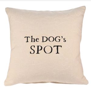 Best Of Breed 'The Dog's Spot' Cushion