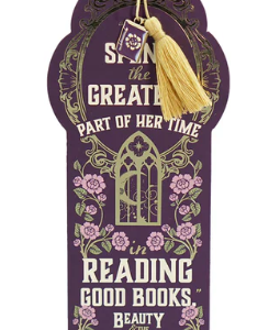 Bookmark Paper Charm & Tassel - Beauty & the Beast