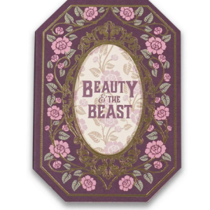 A6 Notebook Mirror Shaped Die Cut - Beauty & The Beast