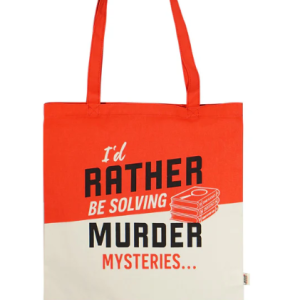 Shopper Recycled Cotton - Murder Mystery Book Club