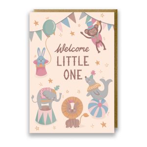 Welcome Little One New Baby Card