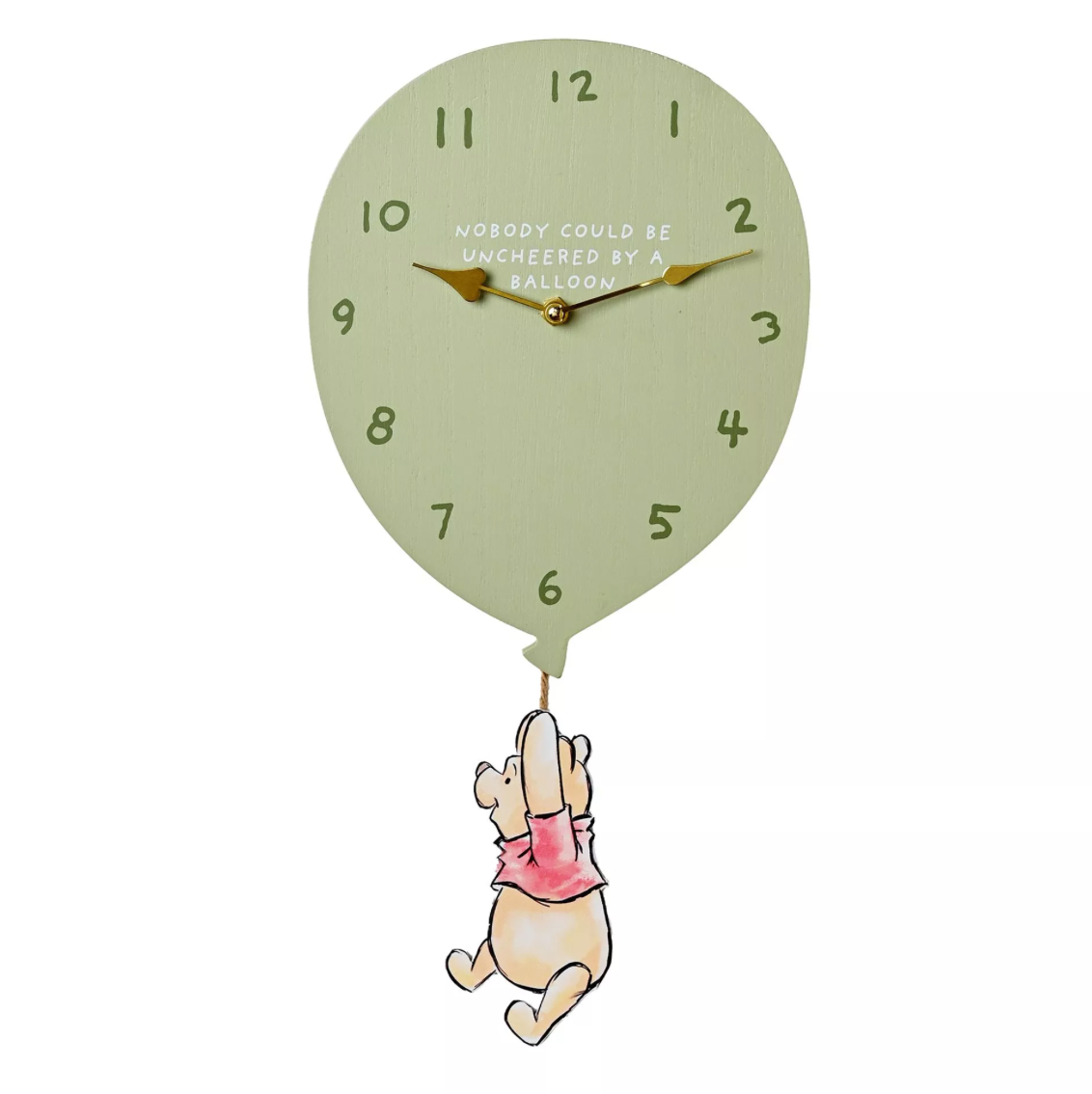 DISNEY WINNIE THE POOH BALLOON WALL CLOCK