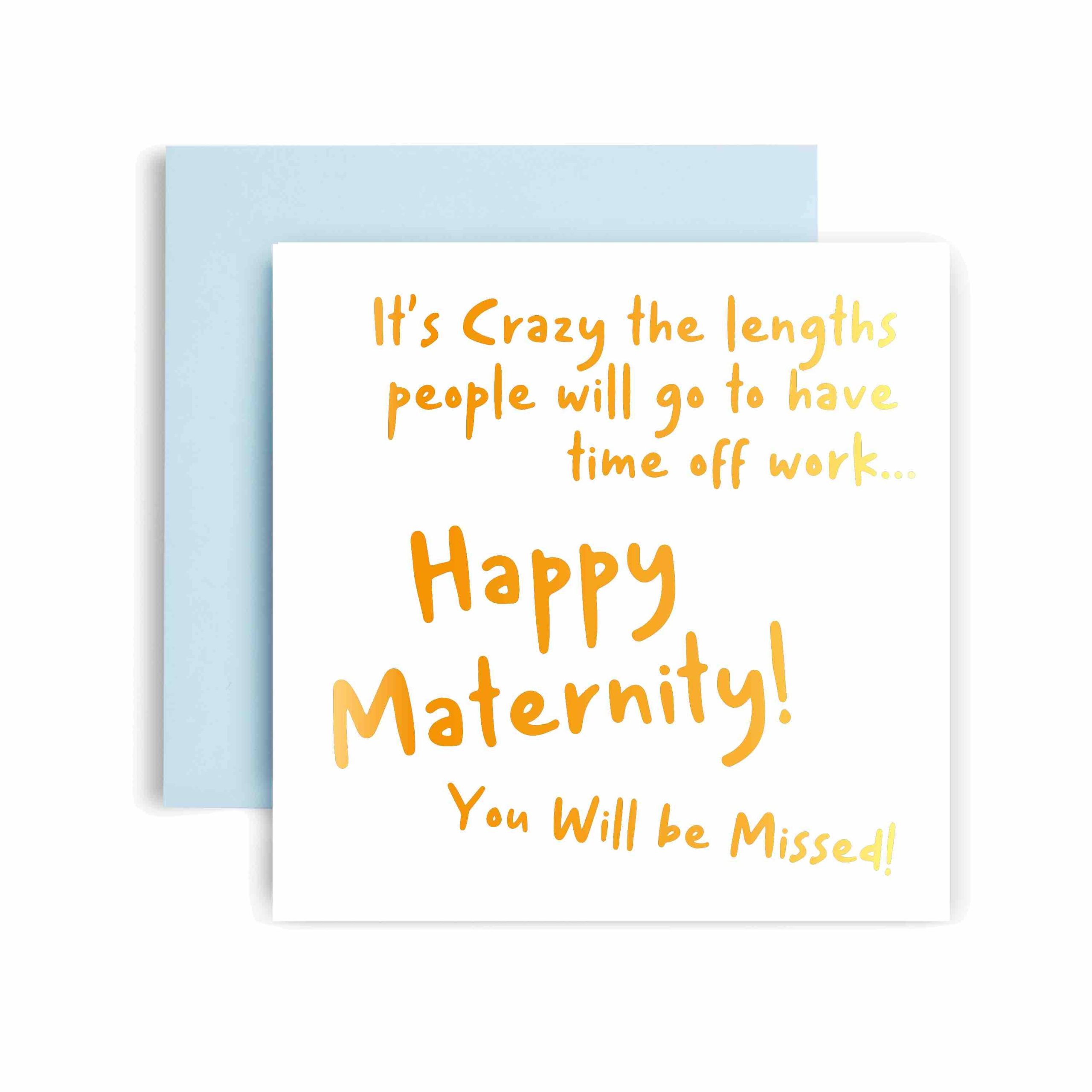 Happy Maternity Card