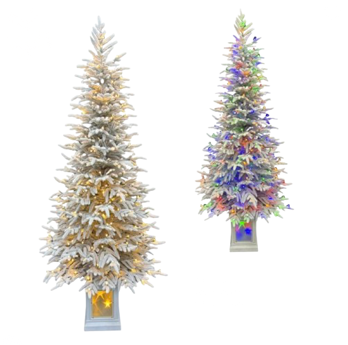 Pre Lit White Tree 150cm (150L)