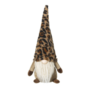 Gonk With Leopard Print Hat