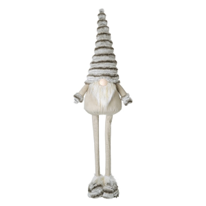 Tall Gonk With Grey Stripe Hat