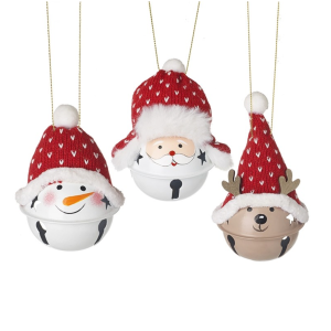 Christmas Bells In Hats Hangers