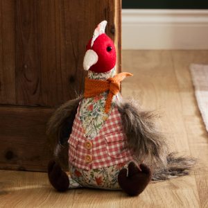 Phineas Pheasant Door Stop Multicolour