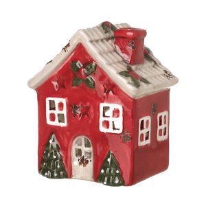 Red House Candle T-Light Holder Large